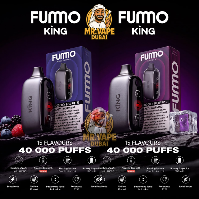 FUMMO KING 40000 Puffs Disposable Vape Dubai