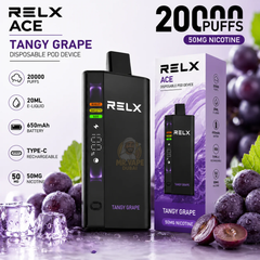 RELX Ace 20000 Puffs Disposable Vape UAE | Buy 20K Rechargeable