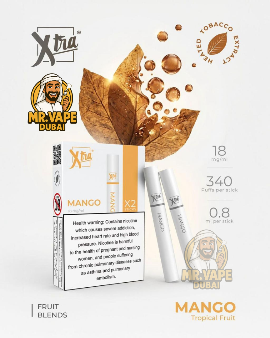 Xtra Sol Replacement Pod Sticks (2-Pack) | Mr. Vape Dubai