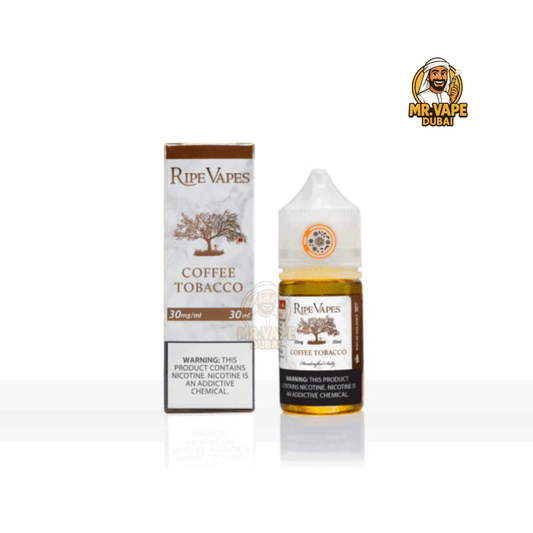 Coffee Tobacco Salt - Ripe Vapes UAE | Buy 30ml NicSalt Dubai