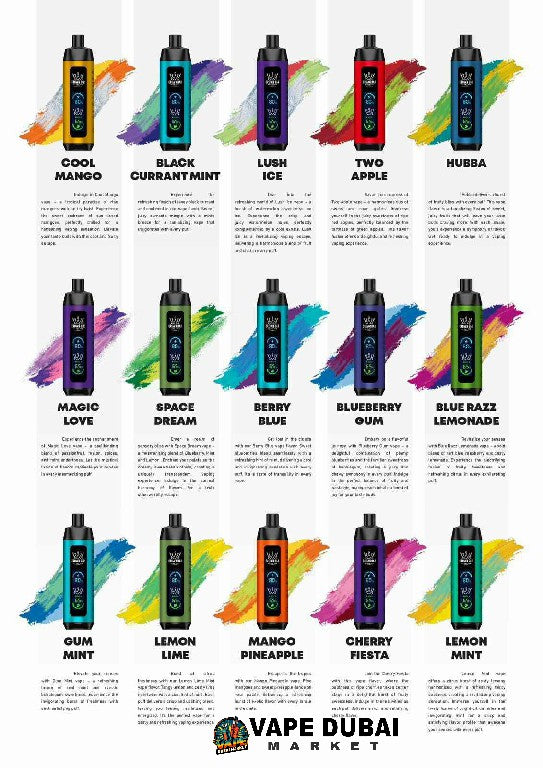 Al Fakher Crown Bar Pro 8000 Puffs | 5mg Vape UAE