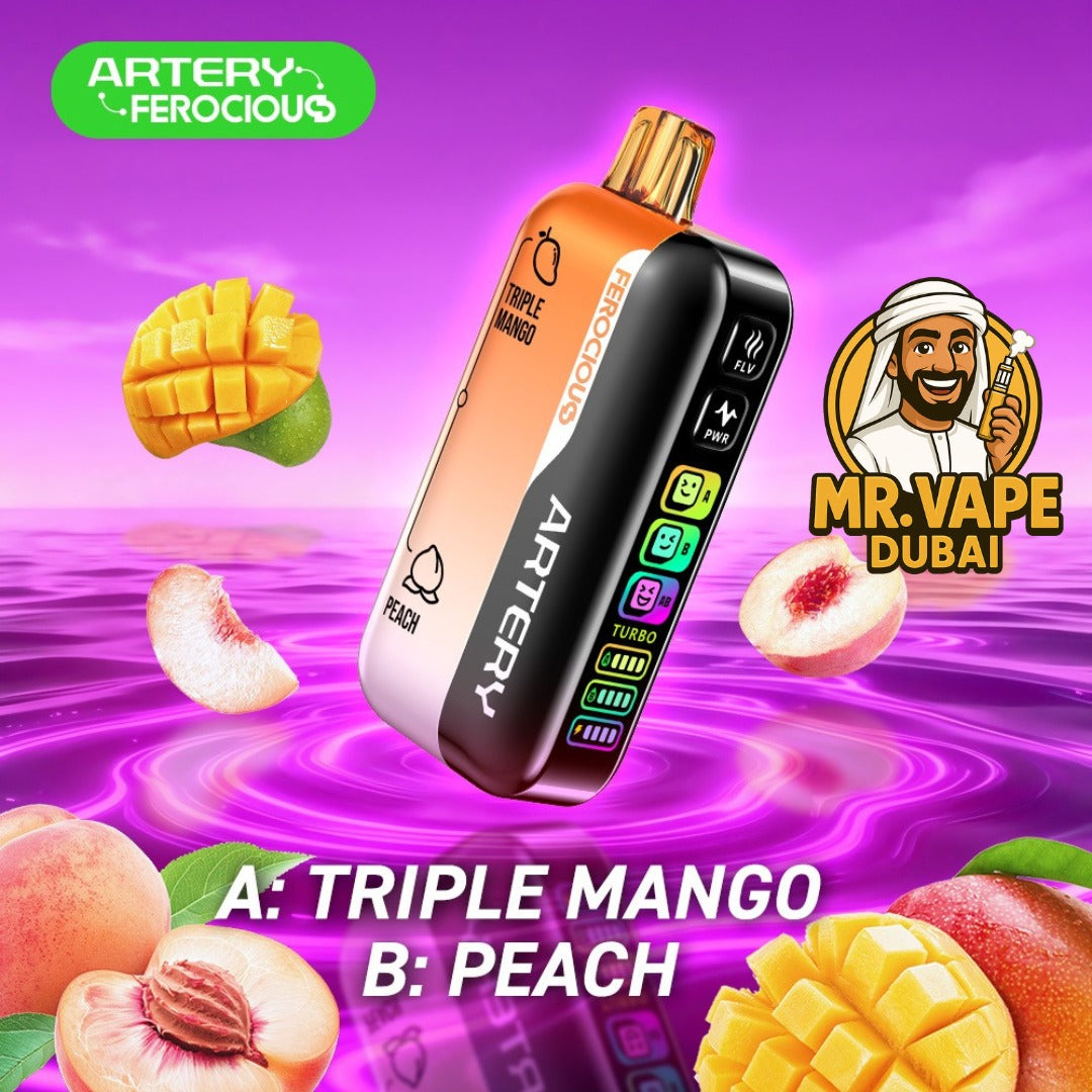 Artery Ferocious CL6 Fusion 60000 Puffs Disposable Vape in uae