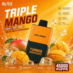 Bounce Turbos 45000 Puffs Disposable Vape | Mr Vape Dubai