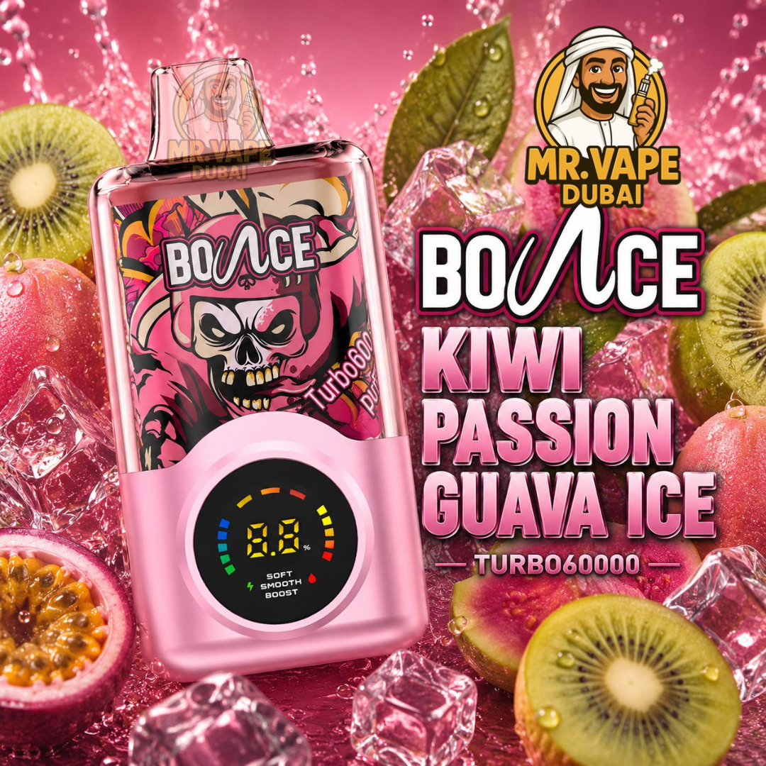 Buy Bounce Turbo 60000 Vape in Dubai | Mr Vape Dubai