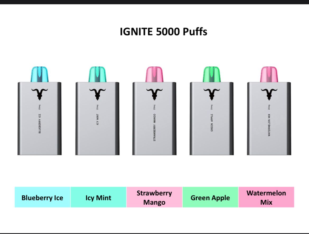 Buy IGNITE V50 Disposable Vape 5000 Puffs | Mr Vape Dubai