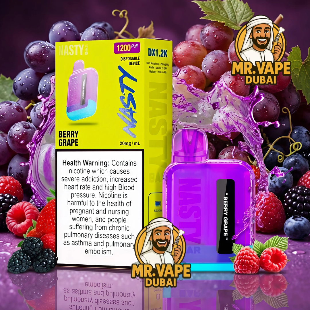 Buy Nasty Bar DX1.2K 1200 Puffs Vape (20mg) | Mr Vape Dubai