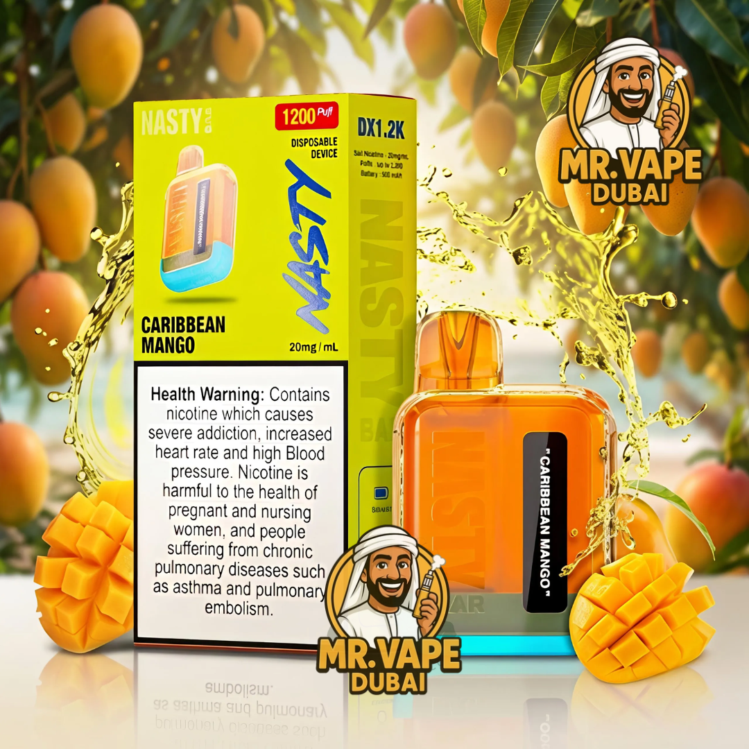 Buy Nasty Bar DX1.2K 1200 Puffs Vape (20mg) | Mr Vape Dubai
