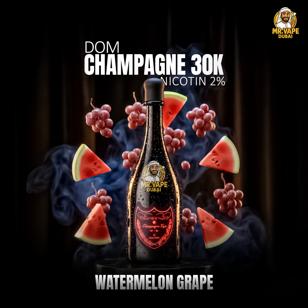 Dom Champagne 30,000 Puffs Disposable Vape | Mr Vape Dubai