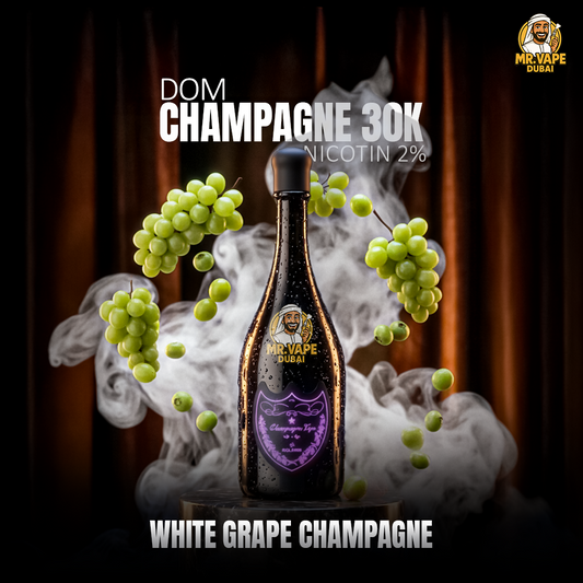 Dom Champagne 30,000 Puffs Disposable Vape | Mr Vape Dubai