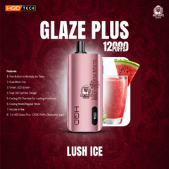HQD Glaze Plus 12000Puffs Disposable Vape In UAE