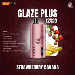 HQD Glaze Plus 12000Puffs Disposable Vape In UAE