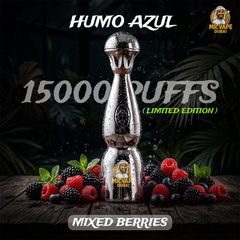 Humo Azul Limited Edition 15000 Puffs Disposable Vape - Chrome Silver