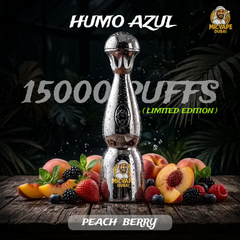 Humo Azul Limited Edition 15000 Puffs Disposable Vape - Chrome Silver