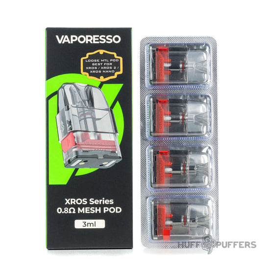 Vaporesso XROS Pods Dubai | Buy 0.6, 0.8, 1.0 Mesh Pods UAE
