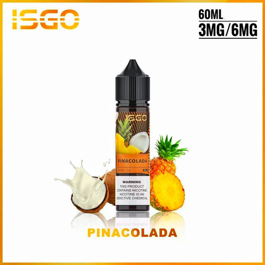 ISGO 60ml E-Liquid Dubai | Buy Premium Freebase Juice UAE