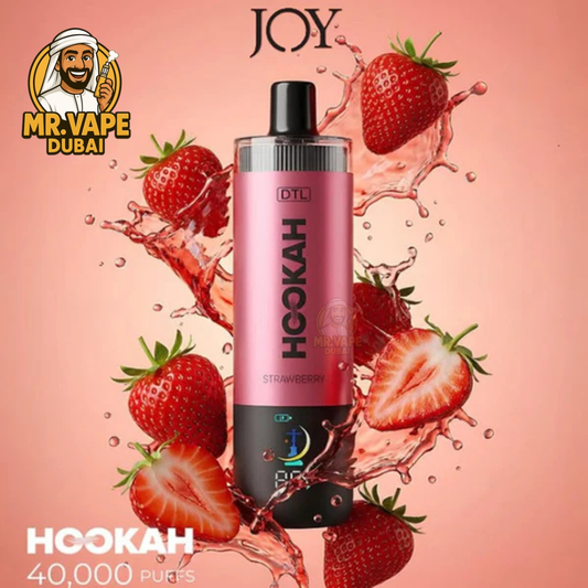 JOY Hookah DTL 40,000 Puffs Disposable Vape Dubai | Mr Vape Dubai