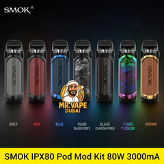 SMOK IPX80 Pod Mod Kit – 80W Vape Device, 3000mAh Battery, 5.5ml Pod | Dubai UAE