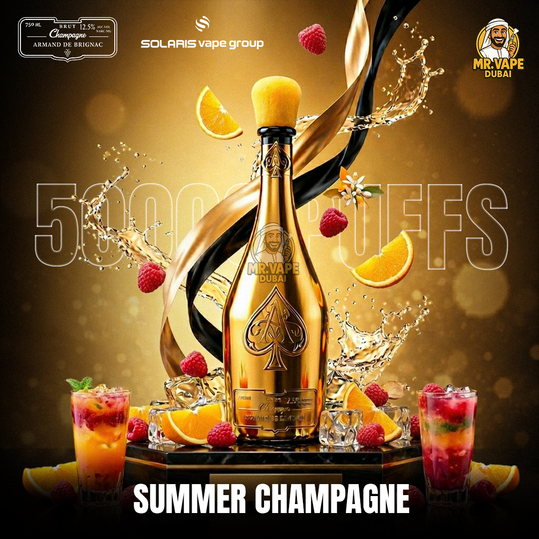 Solaris Champagne 50000 Puffs Vape | Mr Vape Dubai