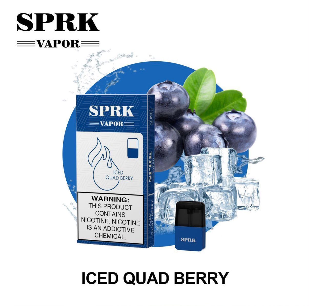 SPRK Vapor Pods (50mg) | Buy Online Dubai & UAE | Mr Vape Dubai
