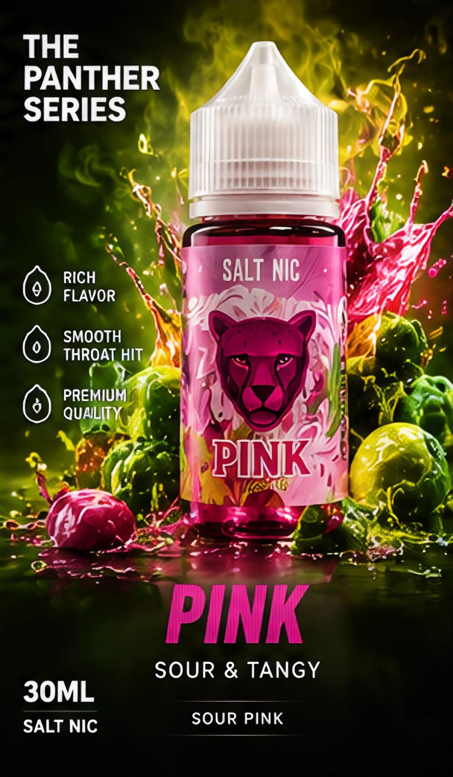The Panther Series Salt Nic 30m
