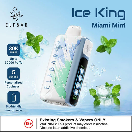 Elf Bar Ice King 30000 Puffs disposable vape