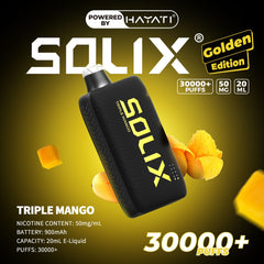 Hayati Solix 30000 Puffs 50MG Nicotine Disposable Vape in UAE