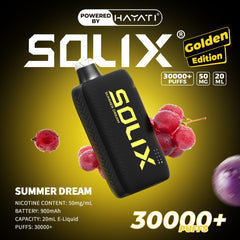 Hayati Solix 30000 Puffs 50MG Nicotine Disposable Vape in UAE