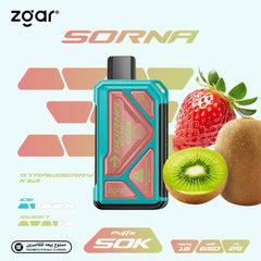 ZGAR Sorna 50000 Puffs Disposable Vape 18mg In Dubai