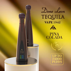 Don Leon Tequila Vape 1838 - 24,000 Puffs Mesh Coil Vape in Dubai