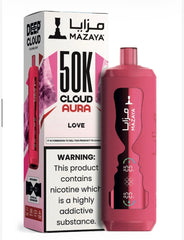 Mazaya Cloud AURA 50000 Puffs Disposable Vape 6mg in UAE