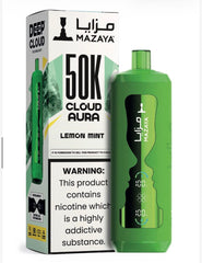Mazaya Cloud AURA 50000 Puffs Disposable Vape 6mg in UAE