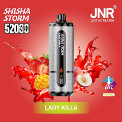 JNR Shisha Storm 52000 Puffs Disposable Vape 2% DTL in UAE