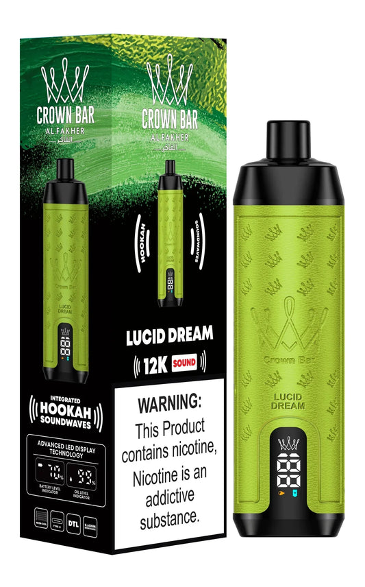Al Fakher Crown Bar 12000 Puffs | 5mg Vape UAE