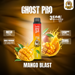 VAPES BAR - GHOST PRO 3500 PUFFS DISPOSABLE VAPE IN UAE
