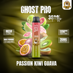 VAPES BAR - GHOST PRO 3500 PUFFS DISPOSABLE VAPE IN UAE