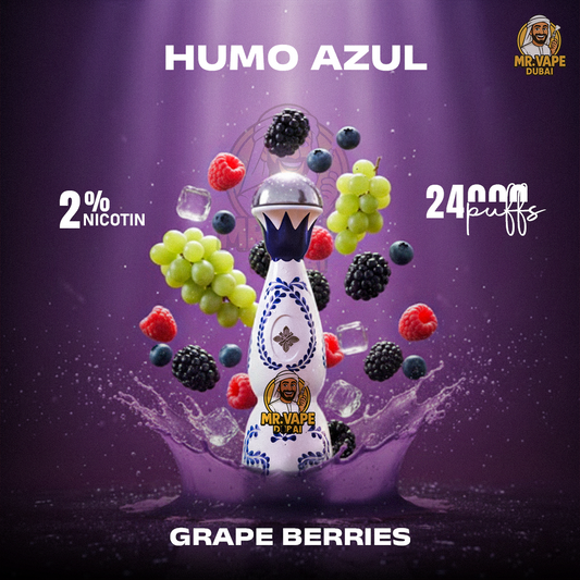 Humo Azul 24000 Puffs Rechargeable Disposable Vape in Dubai