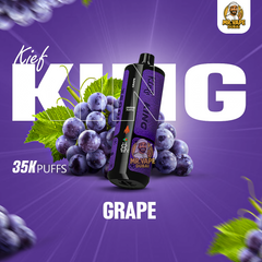 Kief King 35000 Puffs Disposable Vape 3mg In Dubai