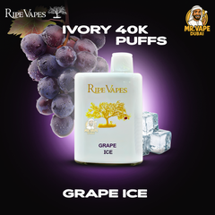 Ripe Vapes IVORY 40000 Puffs Disposable Vape in Dubai.