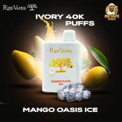 Ripe Vapes IVORY 40000 Puffs Disposable Vape in Dubai.