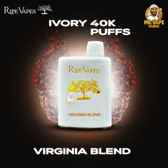 Ripe Vapes IVORY 40000 Puffs Disposable Vape in Dubai.