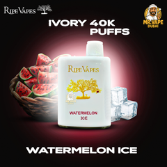 Ripe Vapes IVORY 40000 Puffs Disposable Vape in Dubai.