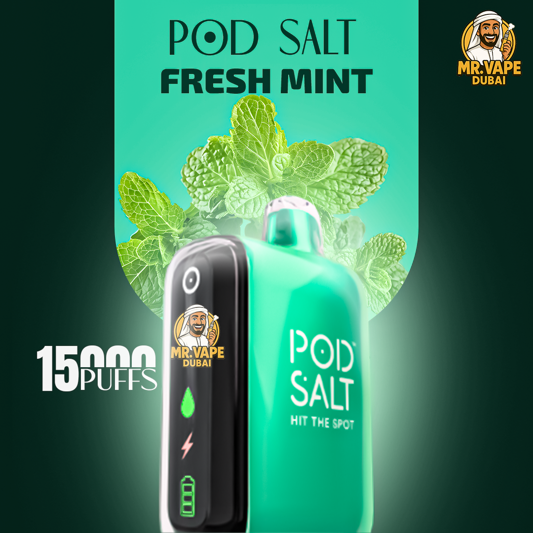 Pod Salt 15,000 Dubai | Buy 15k Puffs Disposable Vape UAE