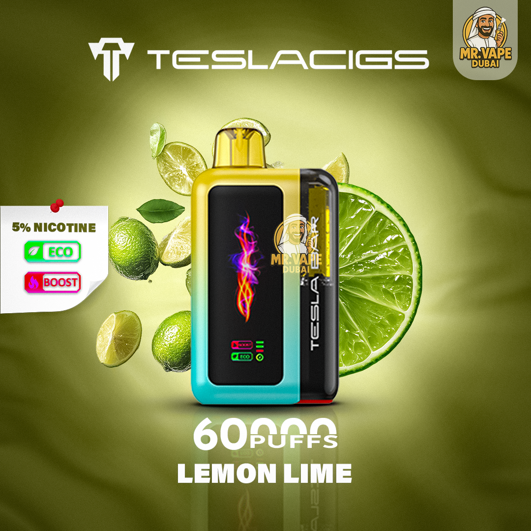 Teslacigs Tesla Bar 60,000 Dubai | Buy 60k Puffs Vape UAE