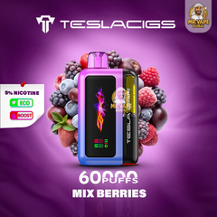 Teslacigs Tesla Bar 60,000 Dubai | Buy 60k Puffs Vape UAE