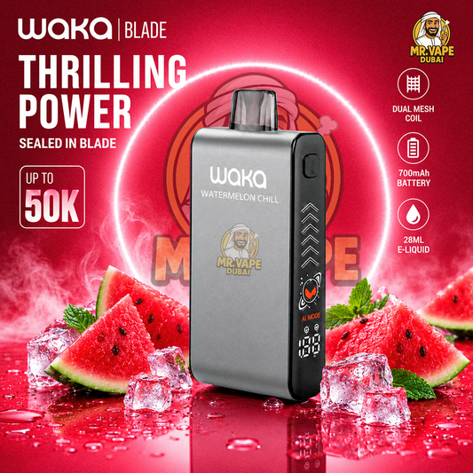 Waka Blade 50000 Puffs Disposable Vape In Dubai