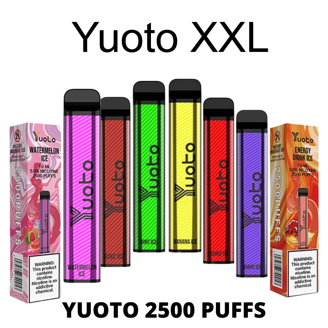 Yuoto XXL 2500 Puffs Dubai | Buy 5% Nic Salt Vape UAE