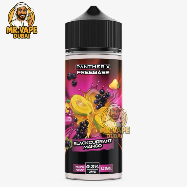 Dr Vapes Panther X Freebase 120ml 3mg e-liquid