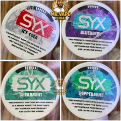 SYX Nicotine Pouches UAE | 3mg, 6mg, 12mg & 20mg