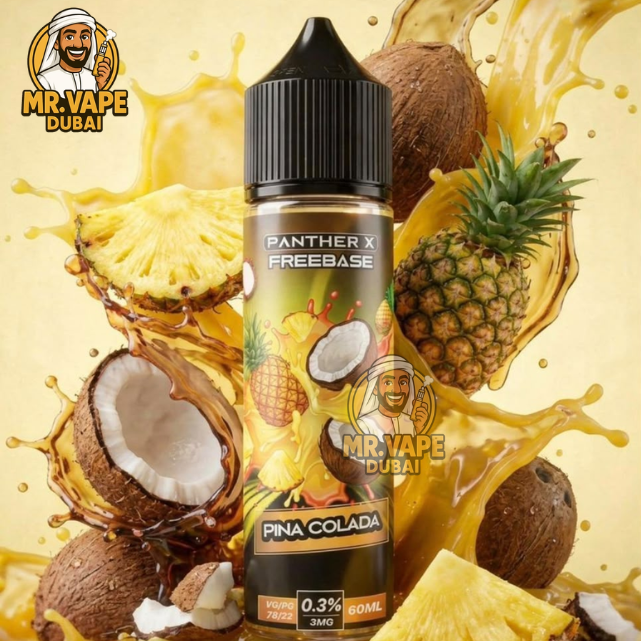 Dr Vapes Panther X Freebase 60ml 3mg e-liquid