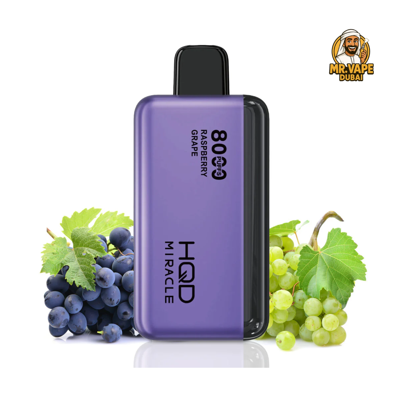 HQD Miracle 8000 Puffs Disposable Vape – Buy Online UAE